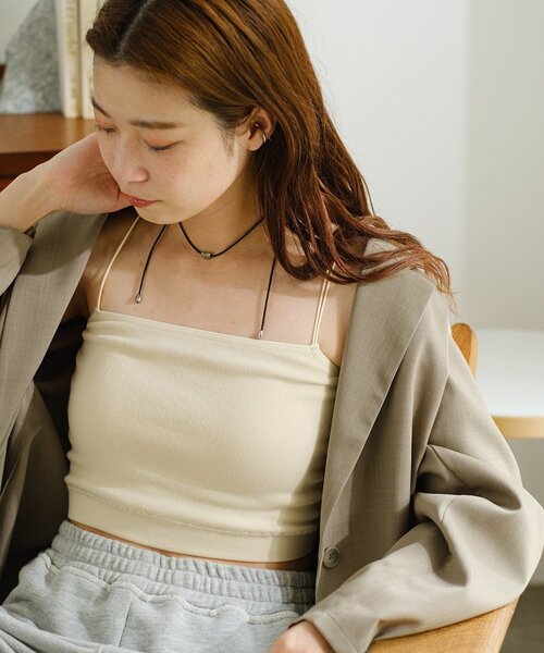 kastane パット付きキャミソール　2枚 Kastane キャミソール カップ付きブラキャミ : ZOZOTOWN Yahoo