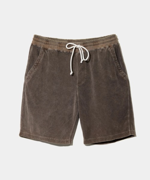 Good On（グッドオン）の「Good On/グッドオン　KNIT CORDUROY SHORTS（その他パンツ・メンズ・ブラック/マスタード/ブルー系/ライトグレー/ブラウン・MEDIUM/LARGE）」の3枚目の写真