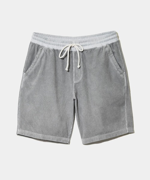 Good On（グッドオン）の「Good On/グッドオン　KNIT CORDUROY SHORTS（その他パンツ・メンズ・ブラック/マスタード/ブルー系/ライトグレー/ブラウン・MEDIUM/LARGE）」の2枚目の写真
