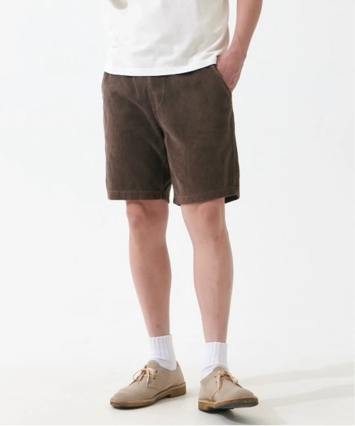 Good On（グッドオン）の「Good On/グッドオン　KNIT CORDUROY SHORTS（その他パンツ・メンズ・ブラック/マスタード/ブルー系/ライトグレー/ブラウン・MEDIUM/LARGE）」の7枚目の写真