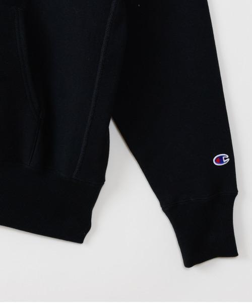 Champion（チャンピオン）の「Champion/チャンピオン/REVERSE WEAVE HOODED SWEATSHIRT（パーカー・メンズ・グレー/ブラック・MEDIUM/LARGE/X-LARGE）」の6枚目の写真