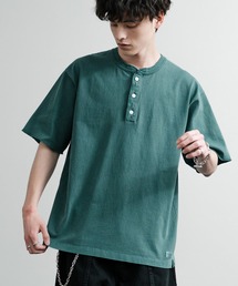 KRIFF MAYER（クリフメイヤー）の「KRIFF MAYER クリフメイヤー ヘビーウエイトピグメント加工トヘンリーネック半袖Tシャツ 2455803（Tシャツ/カットソー）」