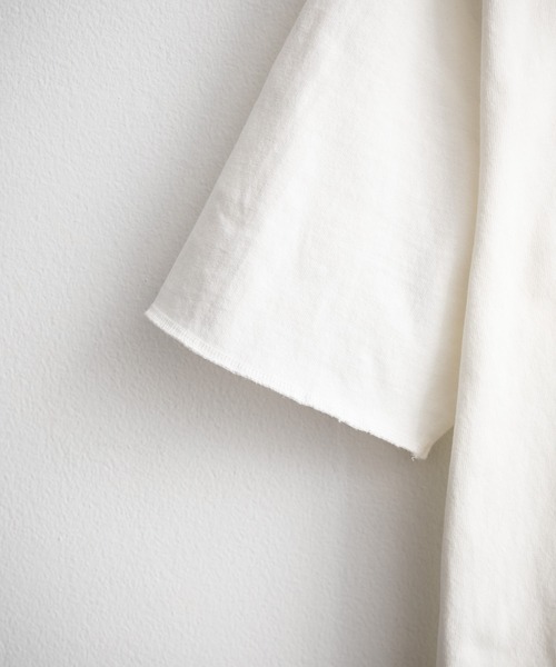 KRIFF MAYER(クリフメイヤー)の「KRIFF MAYER クリフメイヤー ヘビーウエイトピグメント加工トヘンリーネック半袖Tシャツ 2455803(Tシャツ/カットソー・メンズ・チャコールグレー/グレー/レッド/マスタード/オフホワイト/ブルーグリーン/カーキ/ネイビー・M/L/XL)」の16枚目の写真