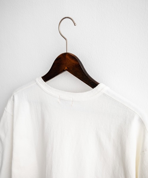 KRIFF MAYER(クリフメイヤー)の「KRIFF MAYER クリフメイヤー ヘビーウエイトピグメント加工トヘンリーネック半袖Tシャツ 2455803(Tシャツ/カットソー・メンズ・チャコールグレー/グレー/レッド/マスタード/オフホワイト/ブルーグリーン/カーキ/ネイビー・M/L/XL)」の21枚目の写真