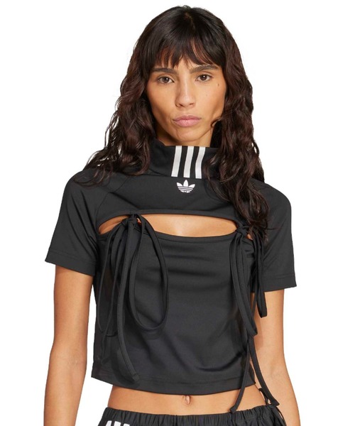 adidas RIBBON CROP TOP / アディダス リボン クロップ トップ