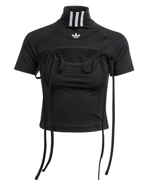 adidas RIBBON CROP TOP / アディダス リボン クロップ トップ