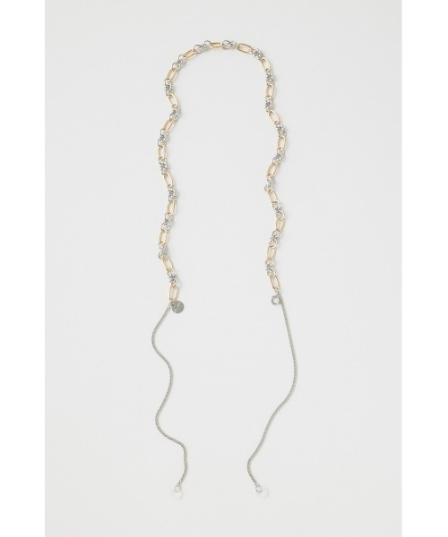 MOUSSY(マウジー)の「【EC・一部店舗限定】W/E CHAIN コード(ネックレス・レディース・マルチ・FREE)」の2枚目の写真