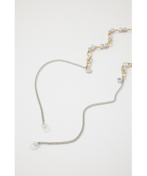MOUSSY(マウジー)の「【EC・一部店舗限定】W/E CHAIN コード(ネックレス・レディース・マルチ・FREE)」の3枚目の写真