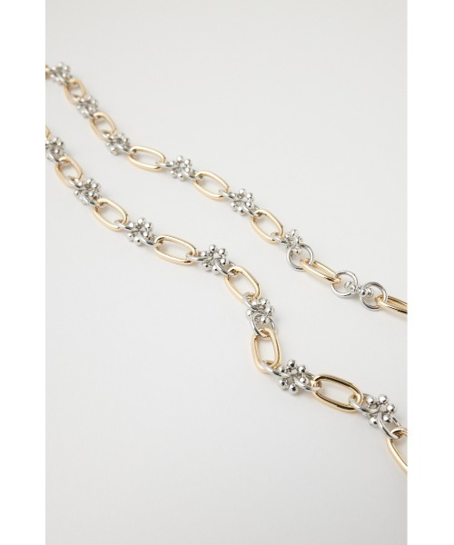 MOUSSY(マウジー)の「【EC・一部店舗限定】W/E CHAIN コード(ネックレス・レディース・マルチ・FREE)」の4枚目の写真