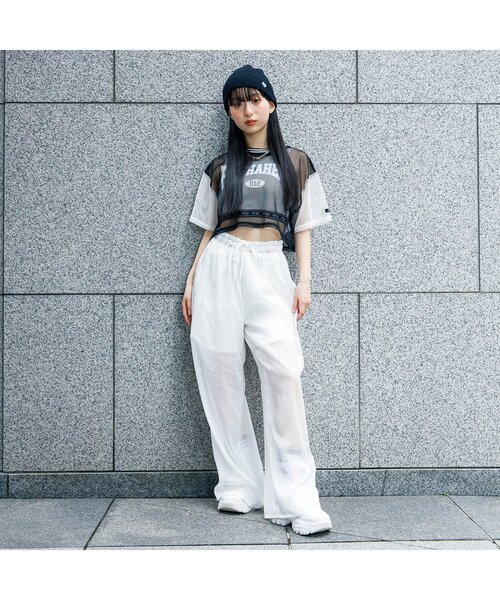 algy（アルジー）の「サイドラインシアーパンツ&ショーパンセット（その他パンツ・キッズ・オフホワイト/ブラック・XX-SMALL/X-SMALL/MEDIUM/SMALL）」の3枚目の写真