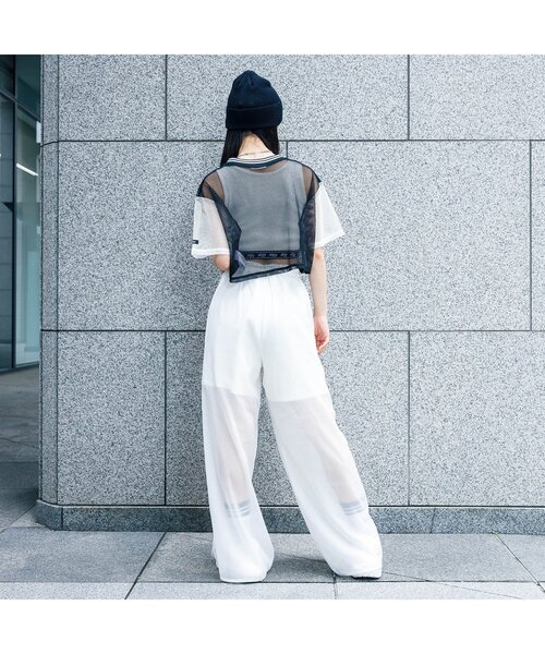 algy（アルジー）の「サイドラインシアーパンツ&ショーパンセット（その他パンツ・キッズ・オフホワイト/ブラック・XX-SMALL/X-SMALL/MEDIUM/SMALL）」の4枚目の写真