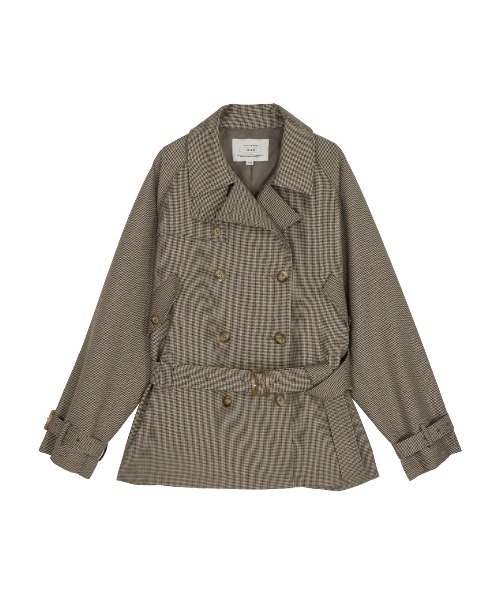 ジャケット・アウター DADDY MIDI TRENCH COAT ameri vintage DADDY MIDI TRENCH COAT（トレンチコート）｜Ameri（アメリ）の