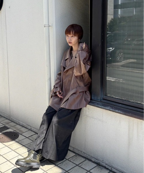 DADDY MIDI TRENCH COAT（トレンチコート）｜Ameri（アメリ）の