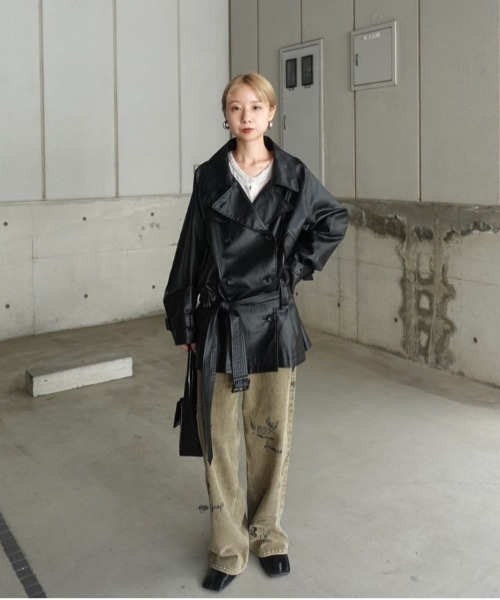 DADDY MIDI TRENCH COAT（トレンチコート）｜Ameri（アメリ）の