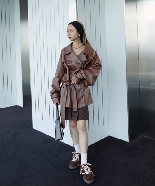 DADDY MIDI TRENCH COAT（トレンチコート）｜Ameri（アメリ）の