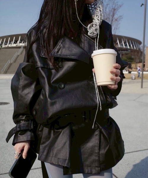 DADDY MIDI TRENCH COAT（トレンチコート）｜Ameri（アメリ）の