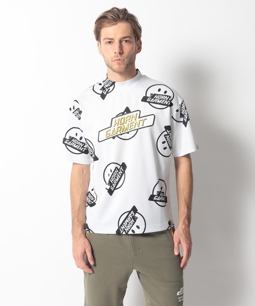 【予約】 Mock セール】Cruz Neck MEN（Tシャツ/カットソー）｜HORN | Tee レディースウェア