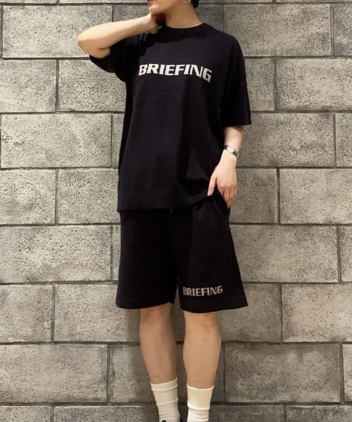 BRIEFING（ブリーフィング）の「【BRIEFING GOLF／ブリーフィングゴルフ】LW COOL KNIT T-SHIRT（ニット/セーター・メンズ・チャコール/インディゴブルー/ブラック・L/M）」の6枚目の写真