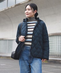 BEAMS HEART | フード キルティング ブルゾン(ブルゾン)