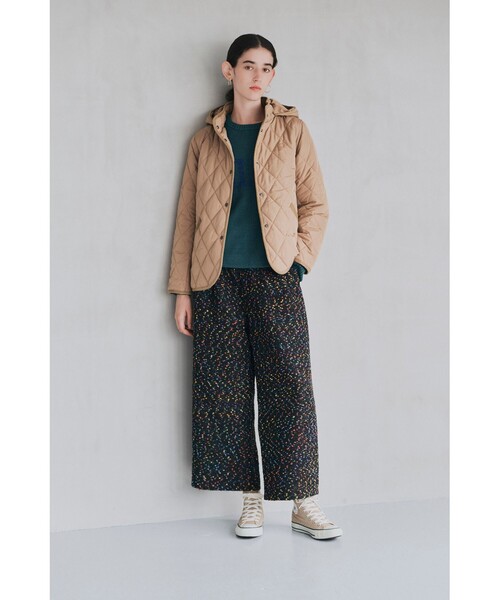 BEAMS HEART（ビームスハート）の「【ベストセラー】フード キルティング ブルゾン　軽量 / フード取り外し可能（ブルゾン・レディース・オリーブ/ベージュ/ネイビー・SMALL/MEDIUM/LARGE）」の21枚目の写真