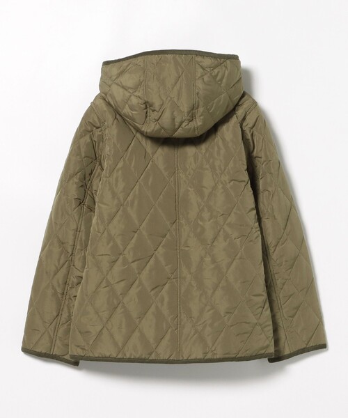 BEAMS HEART（ビームスハート）の「【ベストセラー】フード キルティング ブルゾン　軽量 / フード取り外し可能（ブルゾン・レディース・オリーブ/ベージュ/ネイビー・SMALL/MEDIUM/LARGE）」の20枚目の写真