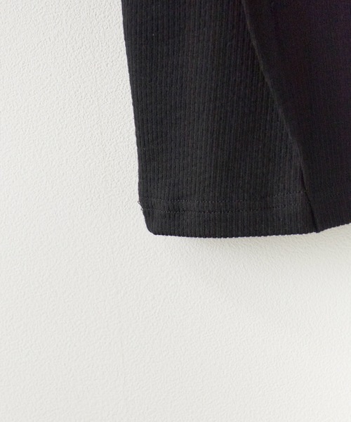 Theater code（シアターコード）の「Triple-button tank top / 3連ボタン タンクトップ 2026年春夏（タンクトップ・メンズ・ブラック/ホワイト/ダークグレー・M/L/XL）」の8枚目の写真