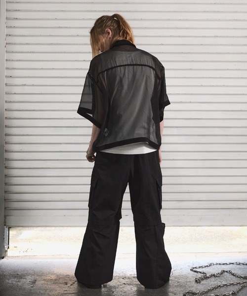 ANEDIST(アンディスト)の「3WAYエクストラワイドカーゴパンツ(カーゴパンツ・メンズ・ブラック/カーキ・L/M)」の12枚目の写真