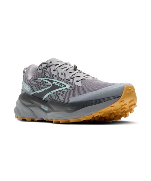 BROOKS(ブルックス)の「BROOKS/Cascadia 19/カスケディア/トレイル(スニーカー・メンズ・ブラック/グレー・28.0cm/27.0cm/26.5cm/26.0cm/25.5cm/27.5cm)」の2枚目の写真