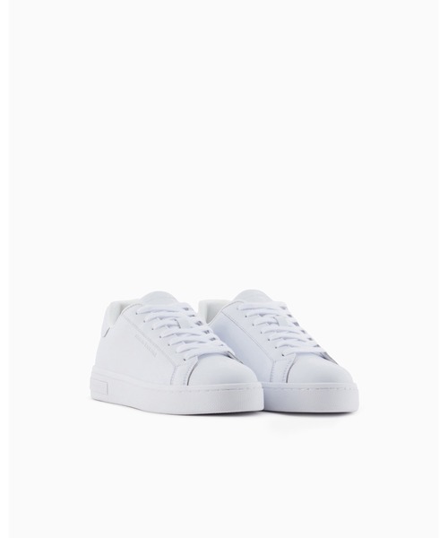 ARMANI EXCHANGE(アルマーニエクスチェンジ)の「【A|X アルマーニ エクスチェンジ】<ZOZO限定>ロゴ レースアップスニーカー(スニーカー・レディース・ホワイト/ブラック・38.5/38/37/36.5/39/36/37.5/35)」の7枚目の写真