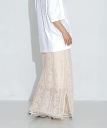 URBAN RESEARCH Sonny Label | フラワーメッシュスカート(スカート)