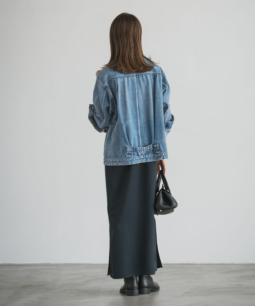 【さぽてん】NEEDBY heritage グレー デニムジャケット NEEDBY heritage デニムジャケット gジャン ニードバイ