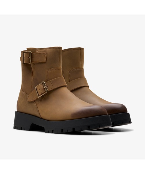 Clarks（クラークス）の「Ledwick Haley / レドウィックヘイリー（ダークサンドオイリー）（ブーツ・レディース・ブラウン・UK6/UK5.5/UK5/UK4.5/UK4/UK3）」の4枚目の写真