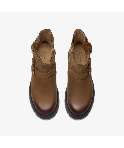 Clarks（クラークス）の「Ledwick Haley / レドウィックヘイリー（ダークサンドオイリー）（ブーツ・レディース・ブラウン・UK6/UK5.5/UK5/UK4.5/UK4/UK3）」の6枚目の写真