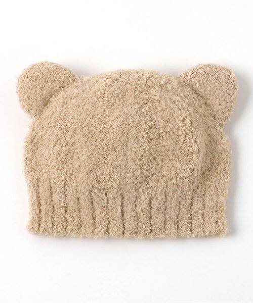 apres les cours（アプレレクール）の「アニマルベビーニット帽（ニットキャップ/ビーニー・キッズ・アイボリー/ベージュ・46/48）」の12枚目の写真