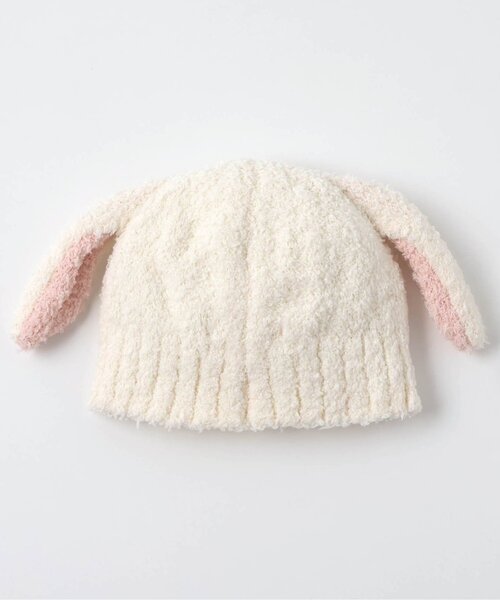 apres les cours（アプレレクール）の「アニマルベビーニット帽（ニットキャップ/ビーニー・キッズ・アイボリー/ベージュ・46/48）」の13枚目の写真