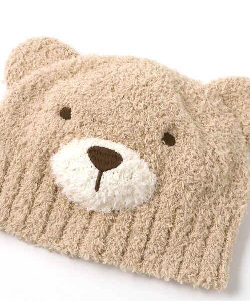 apres les cours（アプレレクール）の「アニマルベビーニット帽（ニットキャップ/ビーニー・キッズ・アイボリー/ベージュ・46/48）」の14枚目の写真