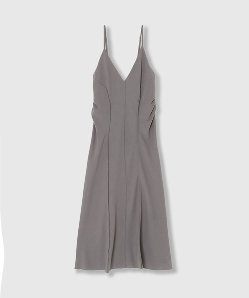THINGS THAT MATTER（シングス ザット マター）の「OPEN BACK CAMISOLE DRESS / オープンバックキャミソールドレス（ジャンパースカート・レディース・グレー/ブラック・FREE）」の14枚目の写真