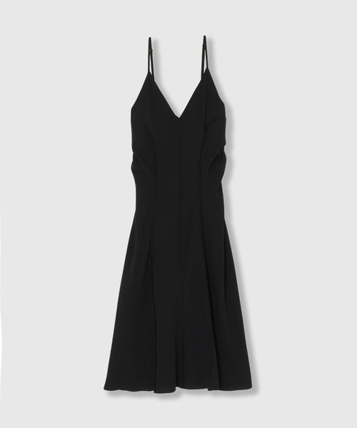 THINGS THAT MATTER（シングス ザット マター）の「OPEN BACK CAMISOLE DRESS / オープンバックキャミソールドレス（ジャンパースカート・レディース・グレー/ブラック・FREE）」の16枚目の写真