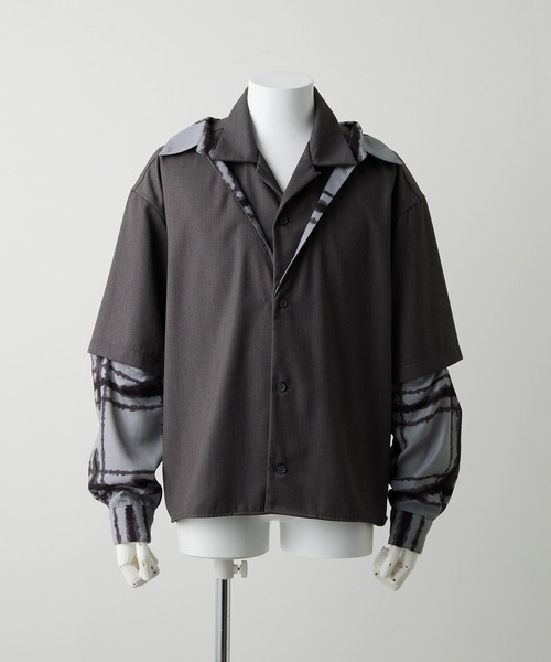 GRANCY（グランシー）の「【GRANCY】Layered Design Open Collar