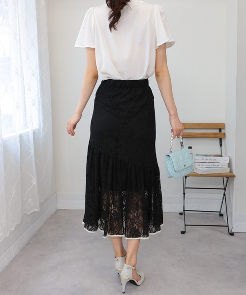 ティアードパイピングスカート PROPORTION BODY DRESSING（プロポーションボディドレッシング