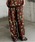AmeriiAj́uCLARA SATIN TUCK PANTSȋpcjvbuE
