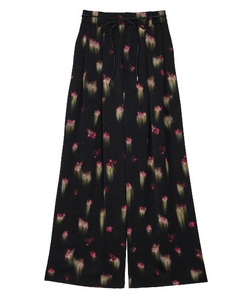 (*)様 CLARA SATIN TUCK PANTS ameri CLARA SATIN TUCK PANTS（その他パンツ）｜Ameri（アメリ）の