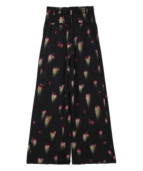 パンツ AMERI  MEDI MESHSKIRT LAYERED SATINPANTS MEDIMESHSKIRTLAYEREDSATIN PANTS ameri