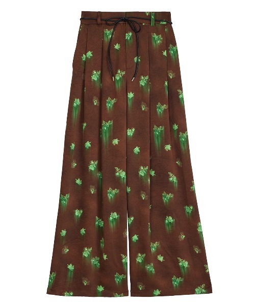 【専用】CLARA SATIN TUCK PANTS CLARA SATIN TUCK PANTS