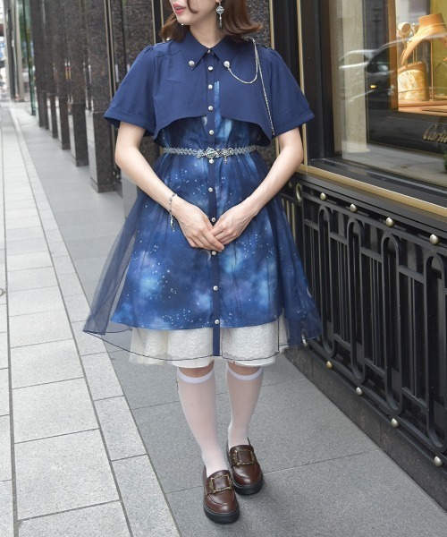 BOW.A NYLON MINI ONE-PIECE サイズS レースアップミニキャミワンピ[品番：IGAW0004138]｜axes femme