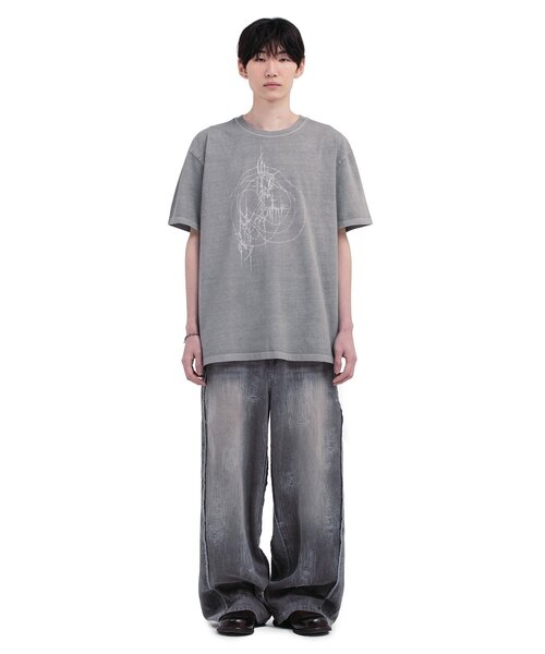 CIAOPANIC(チャオパニック)の「【DEFGARMENTS/デフガーメンツ】TURN INSIDE OUT DENIM PANTS(デニムパンツ・レディース・ブラック/インディゴブルー・SMALL/MEDIUM/LARGE/X-SMALL)」の6枚目の写真