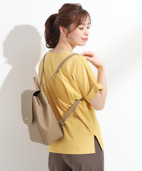 SHOO・LA・RUE（シューラルー）の「【軽量】ふわっと軽いリュック（バックパック/リュック・レディース・ブラック/ブラウン系その他・00）」の5枚目の写真