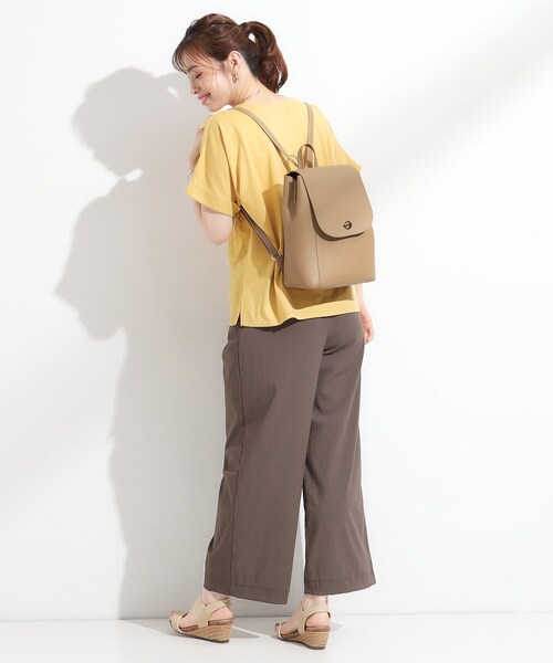 SHOO・LA・RUE（シューラルー）の「【軽量】ふわっと軽いリュック（バックパック/リュック・レディース・ブラック/ブラウン系その他・00）」の6枚目の写真