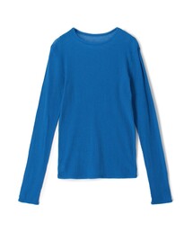 EDITION | シアーストライプ ロングスリーブトップス(Tシャツ/カットソー)