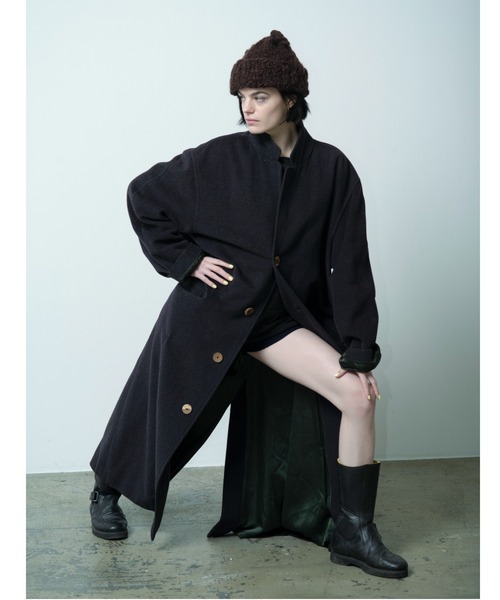 Nine Tailor（ナインテイラー）の「Nine Tailor Cockscomb Watch (N-1549)（ニットキャップ/ビーニー・メンズ・ブラウン/ブラック/アイボリー・FREE）」の5枚目の写真